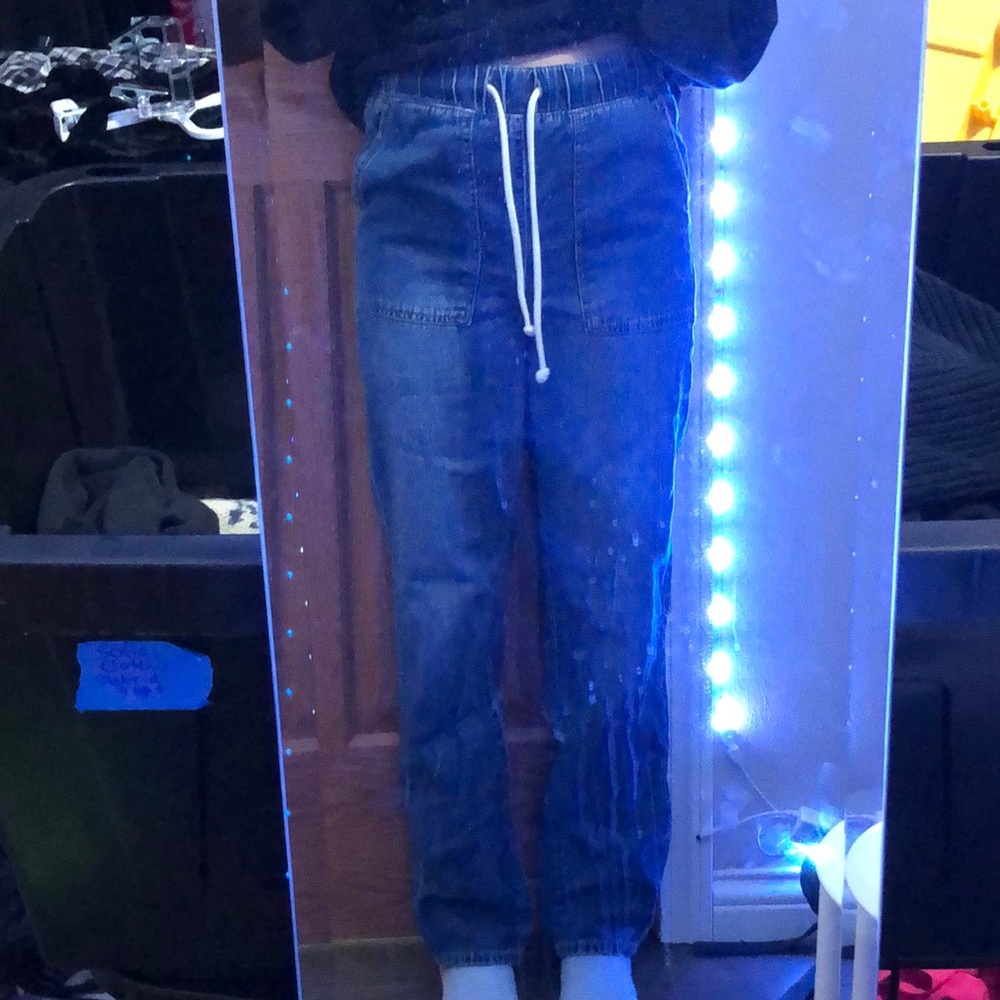 super high rise joggers